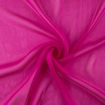 Gase de Soie Naturelle Fuchsia - Ribes y Casals