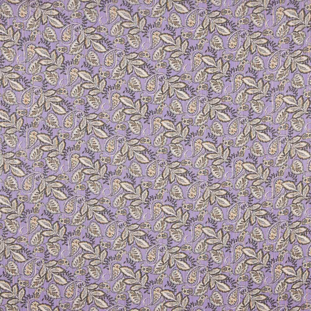 Gaze Lurex Cachemire Mauve - Ribes y Casals