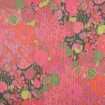 Mousseline Fleur Lurex Maxi Fuchsia - Ribes y Casals