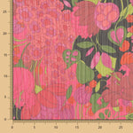 Mousseline Fleur Lurex Maxi Fuchsia - Ribes y Casals