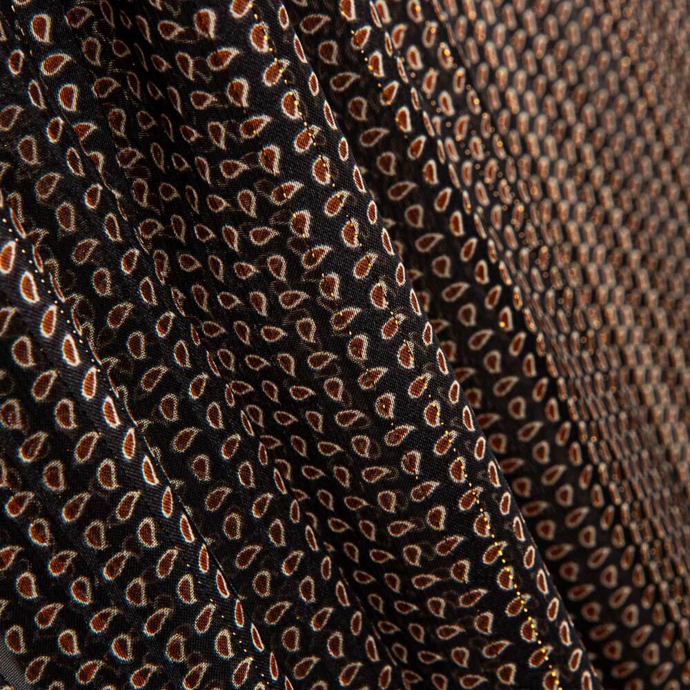 Gaze Géo Lurex Noire - Ribes y Casals