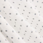 Voilage Plumeti Etamin Floqué Gris - Ribes y Casals