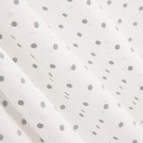 Voilage Plumeti Etamin Floqué Gris - Ribes y Casals