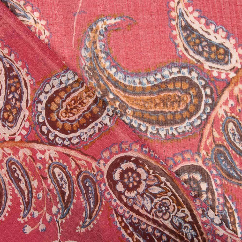 Gaze Bambula Cachemire Fraise - Ribes y Casals