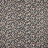 Mousseline Lurex Fleurie Noire - Ribes y Casals