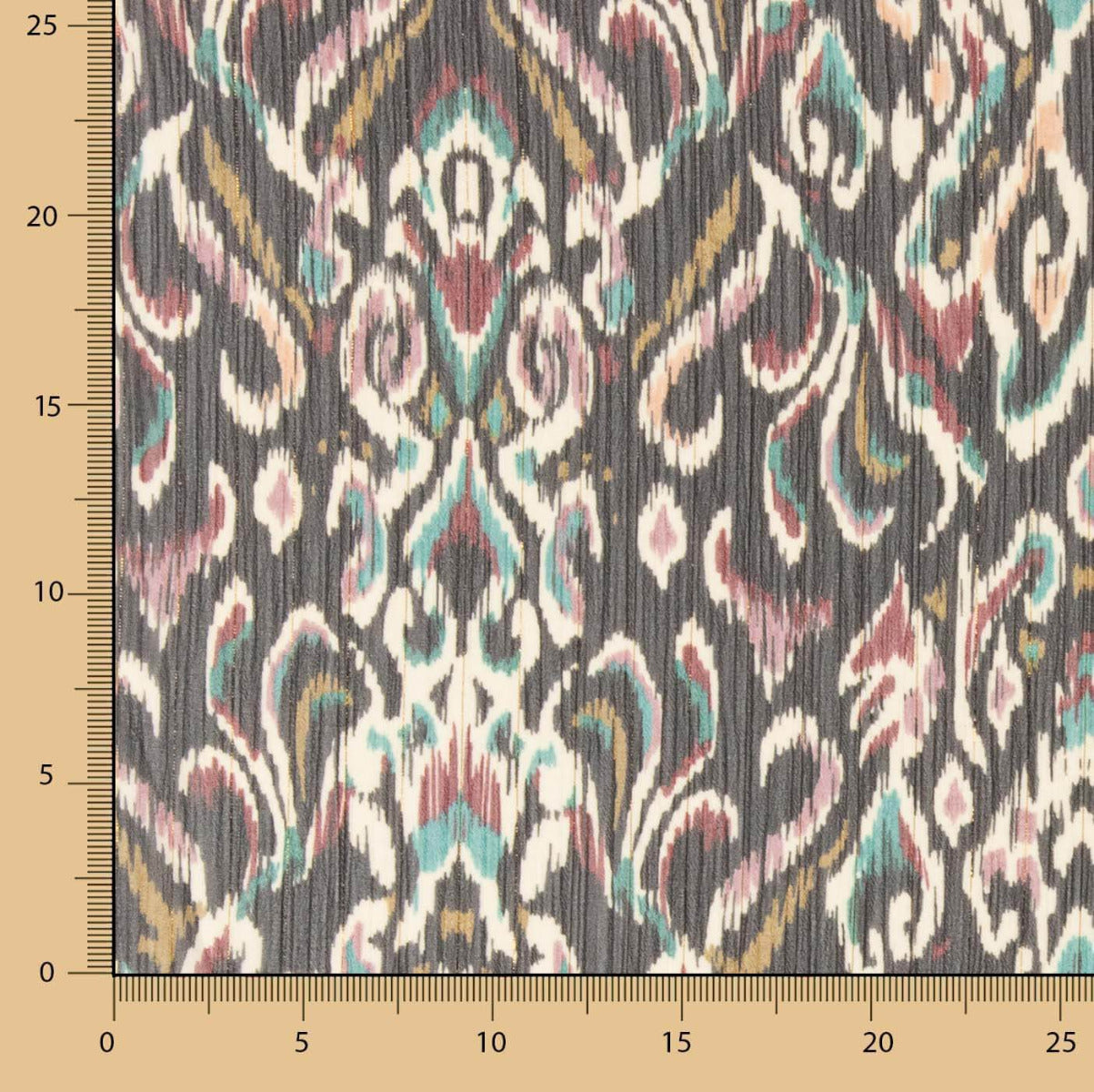 Gaze Batik Lurex Bambula - Ribes y Casals