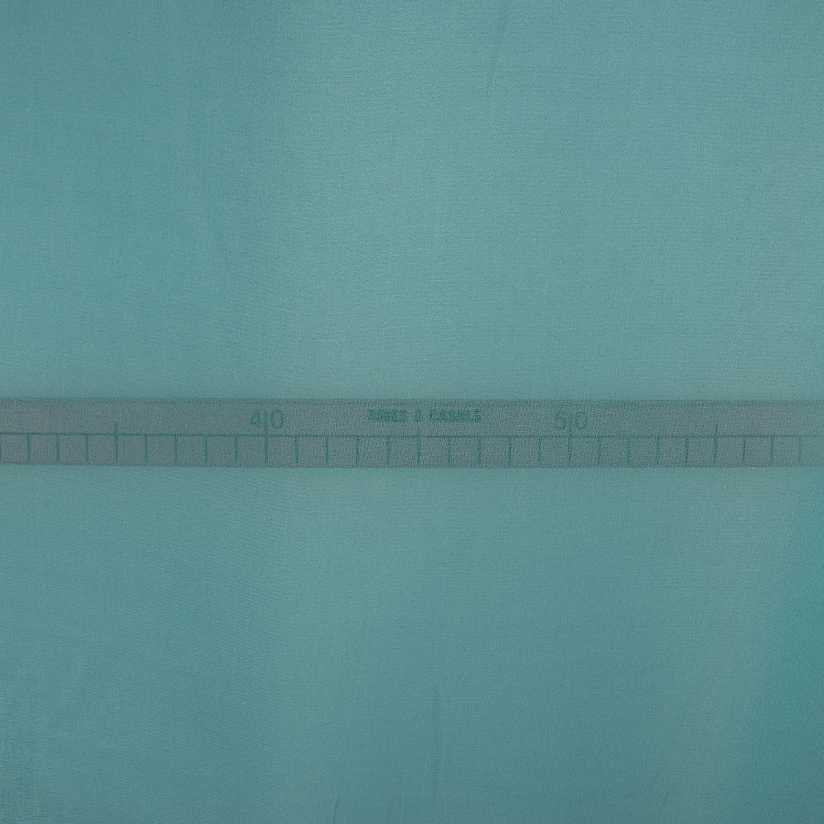 Gaze polyester bleu verdâtre - Ribes y Casals