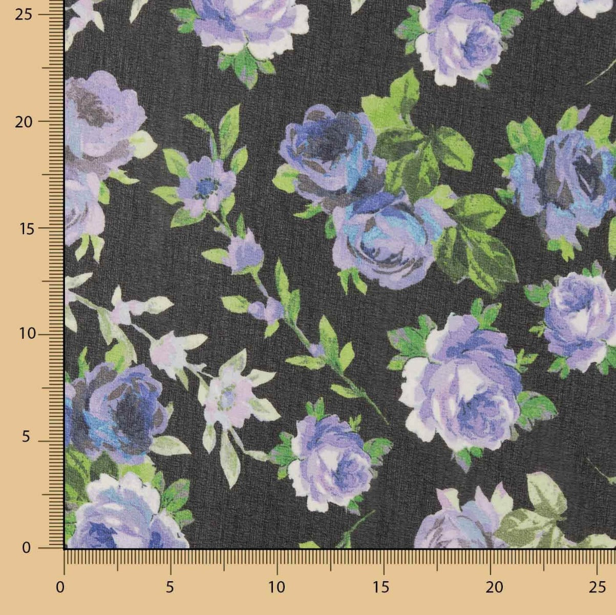 Retal Gasa Poliéster Encanto Violeta 180x150 cms - Ribes y Casals