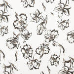 Retal Voile Viscosa Flores en Tinta 180x135 cms - Ribes y Casals