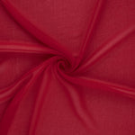 Mousseline de polyester rouge - Ribes y Casals