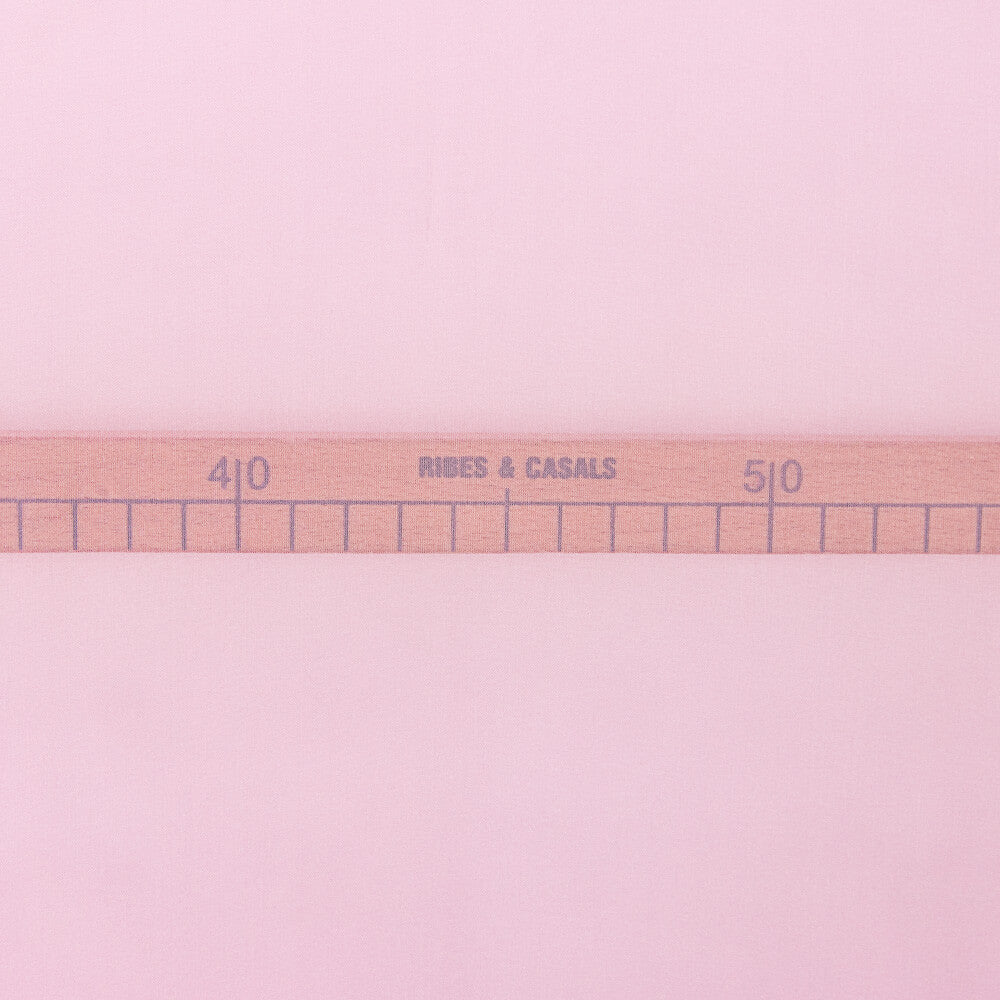 Gaze Soie Naturelle Rose Clair - Ribes y Casals