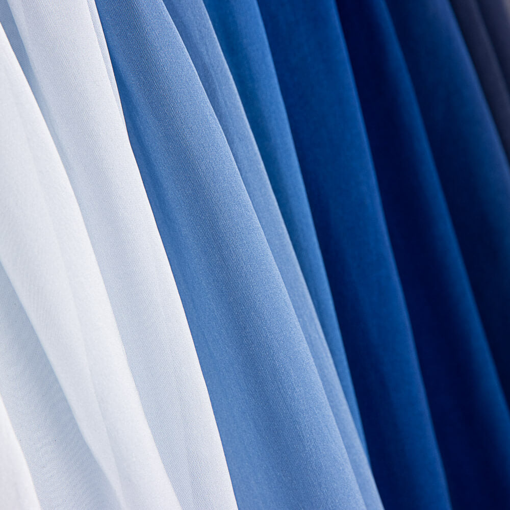 Gasa Seda Degradé Azules - Ribes y Casals