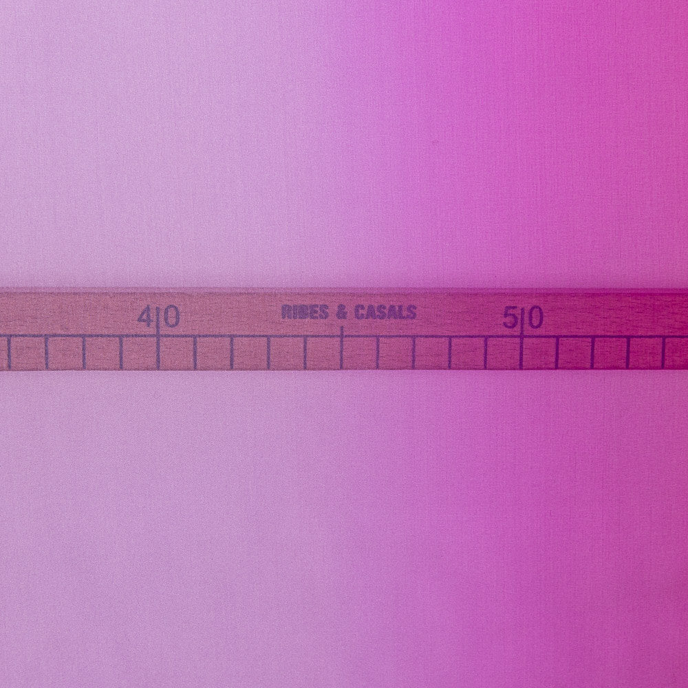 Gasa Seda Degradé Fucsias - Ribes y Casals