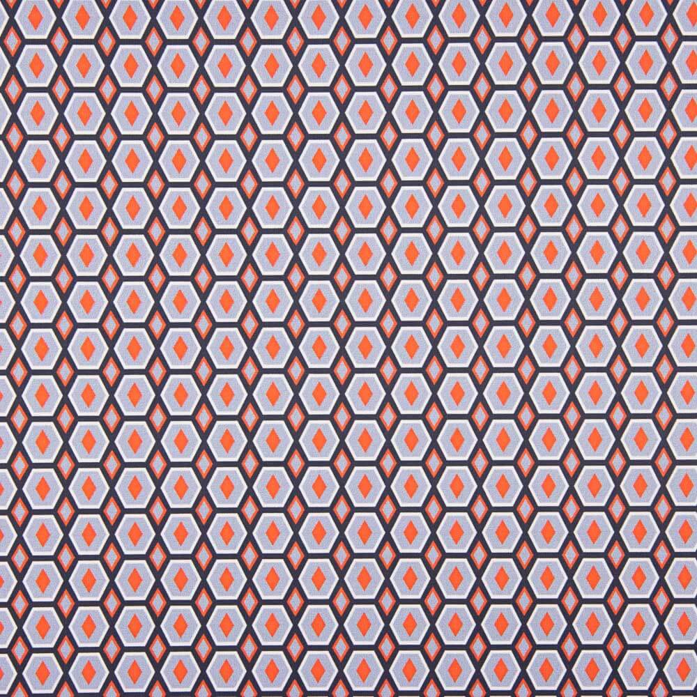 Maille Géo Lycra Mauve - Ribes y Casals