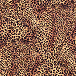 Georgette Animal Print Léopard - Ribes y Casals