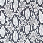 Georgette Animal Print Serpent Cuivre - Ribes y Casals