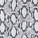 Georgette Animal Print Serpent Cuivre - Ribes y Casals