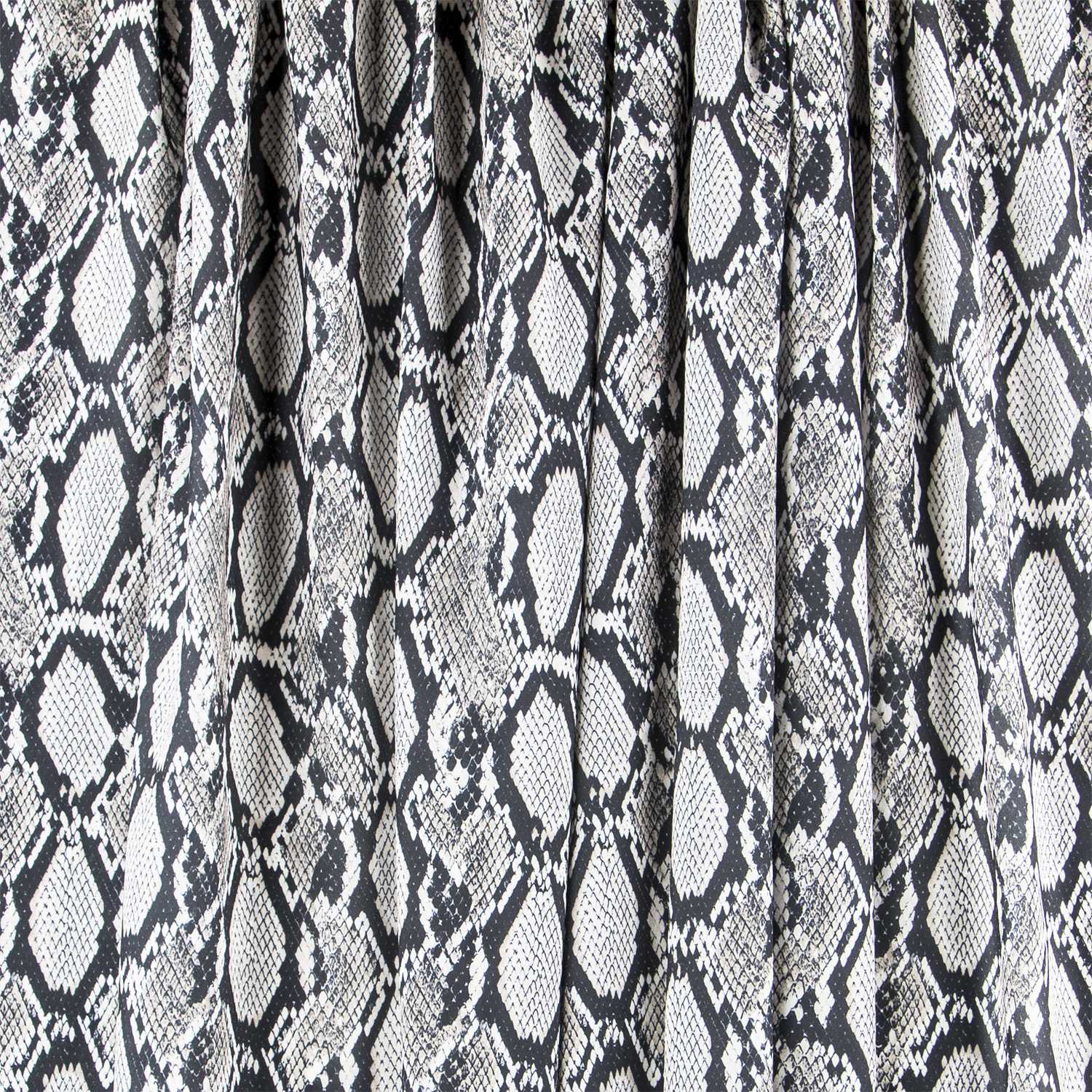 Georgette Animal Print Serpent Cuivre - Ribes y Casals