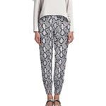 Georgette Animal Print Serpent Cuivre - Ribes y Casals