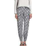 Georgette Animal Print Serpent Cuivre - Ribes y Casals