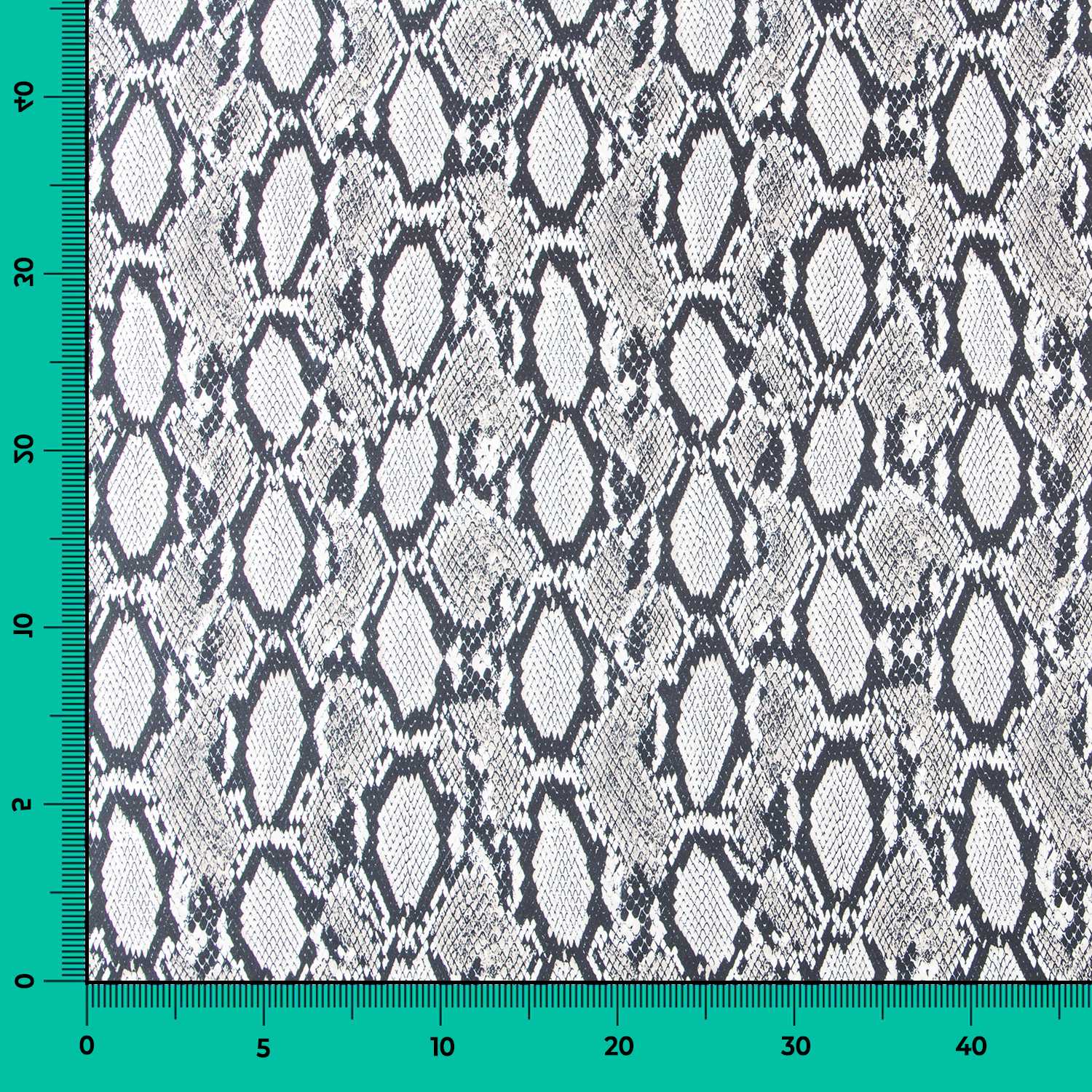 Georgette Animal Print Serpent Cuivre - Ribes y Casals