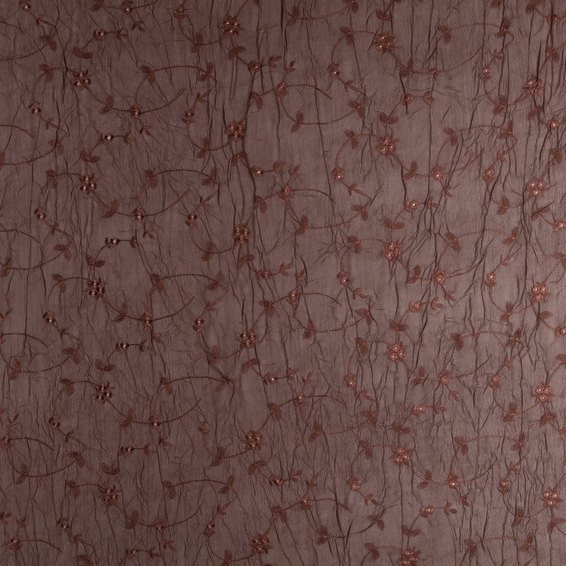 Georgette Crush Marron Brodée - Ribes y Casals