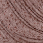 Georgette Crush Marron Brodée - Ribes y Casals