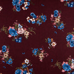 Georgette Fleurs Grenat - Ribes y Casals