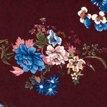 Georgette Fleurs Grenat - Ribes y Casals