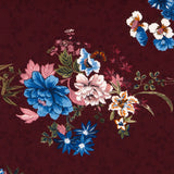 Georgette Fleurs Grenat - Ribes y Casals