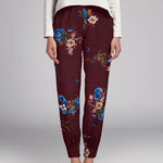 Georgette Fleurs Grenat - Ribes y Casals