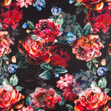 Georgette Fleurs Noir - Ribes y Casals