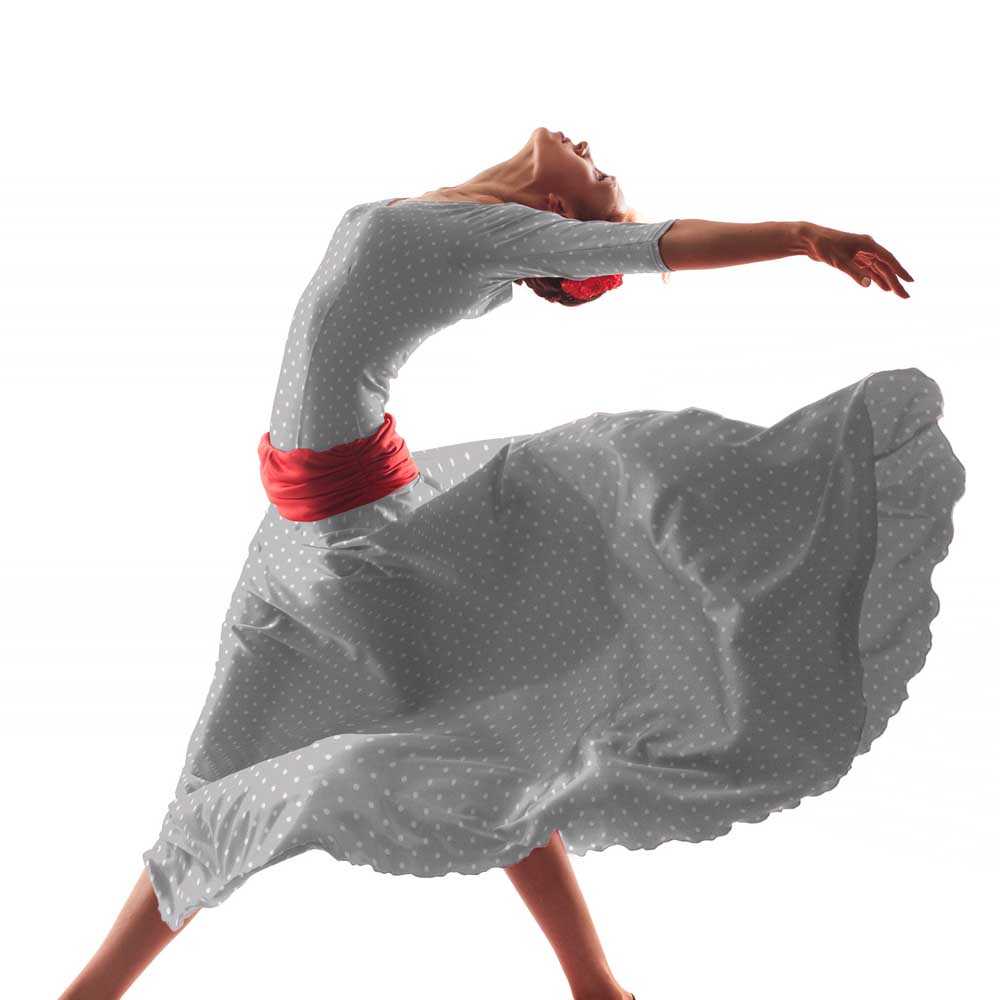 Fleur Coton Fleurs Japonaises Vert - Ribes y Casals