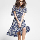 Georgette Tropicale Bleue - Ribes y Casals