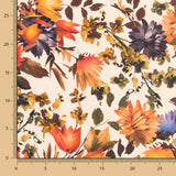 Georgette Floral Hiver Écru - Ribes y Casals