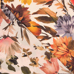 Georgette Floral Hiver Écru - Ribes y Casals