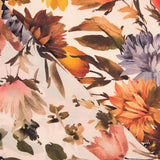 Georgette Floral Hiver Écru - Ribes y Casals