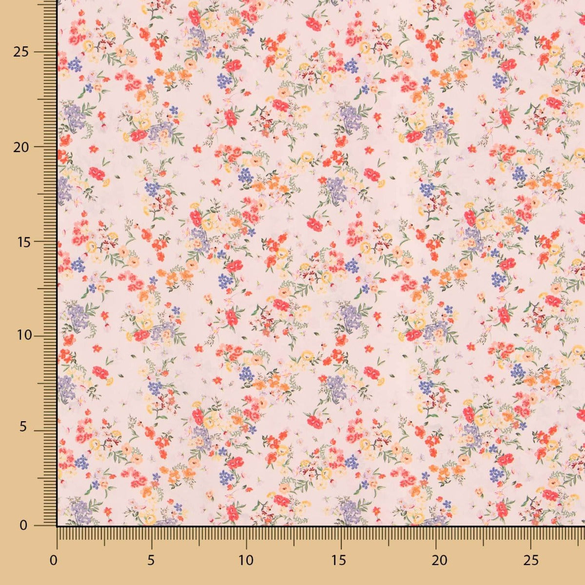 Georgette Petites Fleurs Bouquet Rose - Ribes y Casals