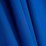 Tissu Georgette Polyester bleu - Ribes y Casals