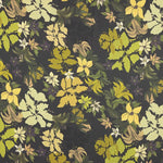 Georgette Polyester Fleurs Vert - Ribes y Casals