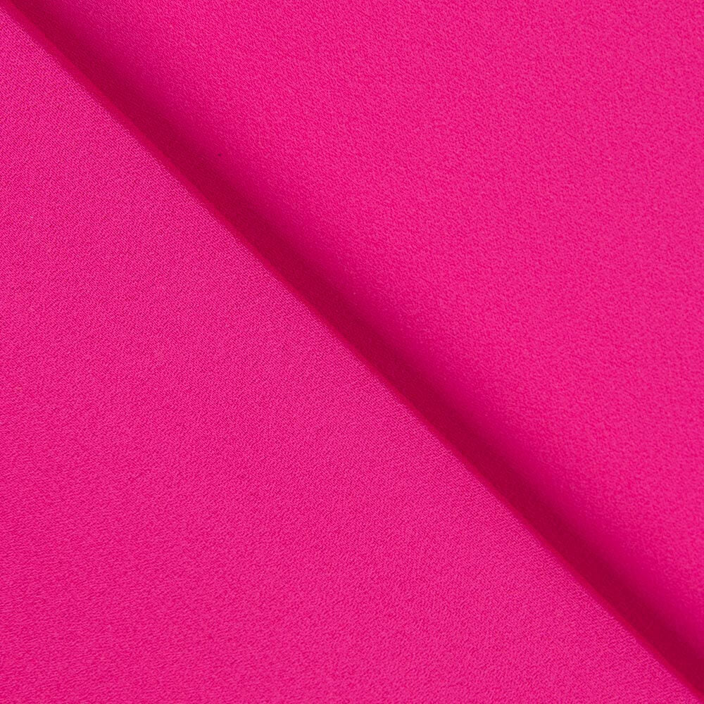 Tissu Georgette Polyester Fuchsia - Ribes y Casals
