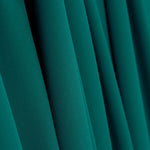 Georgette polyester bleu canard gala - Ribes y Casals