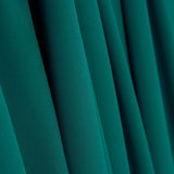 Georgette polyester bleu canard gala - Ribes y Casals