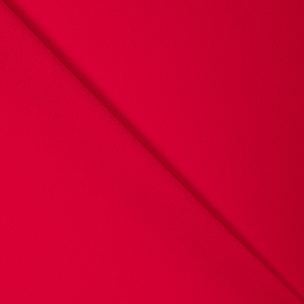 Georgette Polyester Rouge - Ribes y Casals