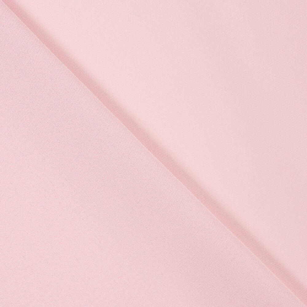 Georgette Polyester Rose Clair - Ribes y Casals