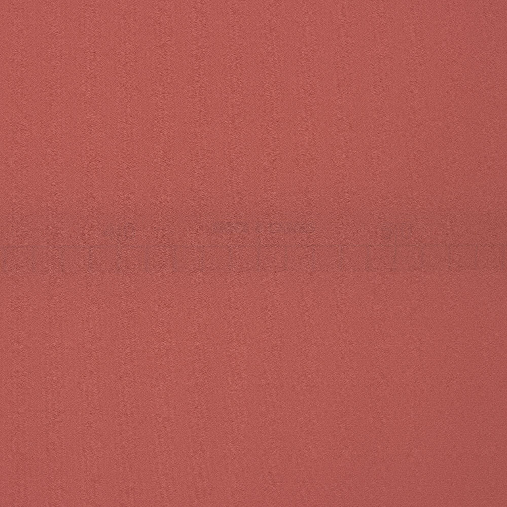 Georgette Polyester Gala Corail Foncé - Ribes y Casals