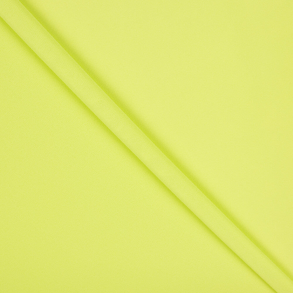 Georgette Polyester Gala Citron Vert - Ribes y Casals