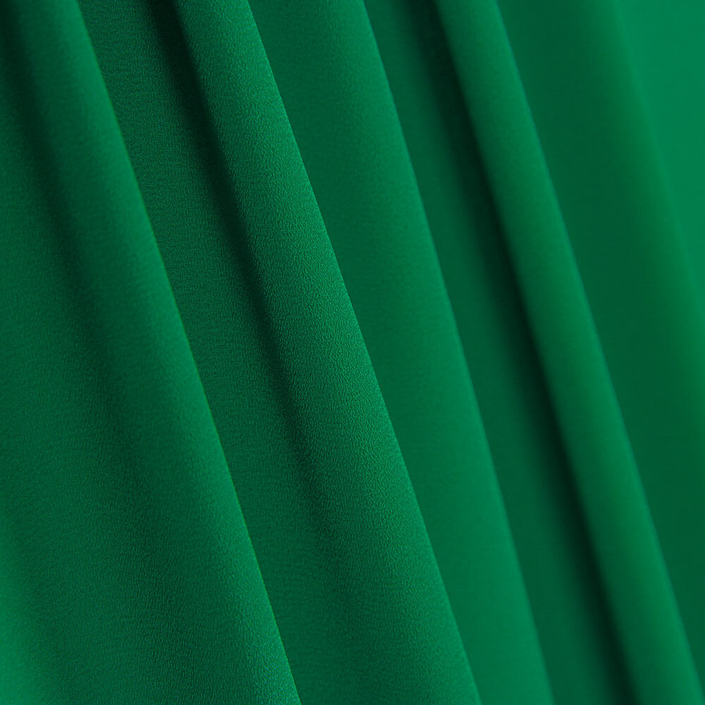 Georgette Polyester Gala Vert - Ribes y Casals