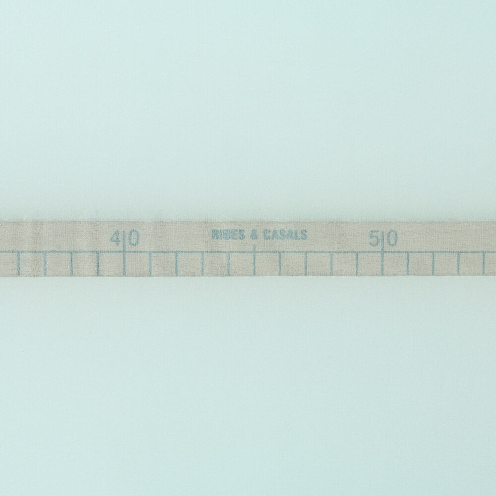 Georgette Soie Turquoise Clair - Ribes y Casals