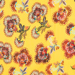 Georgette Viscose Orientale Jaune - Ribes y Casals